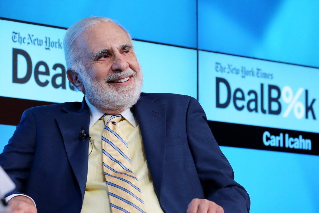 Herbalife shares plunge after Carl Icahn lowers his stake in the company
